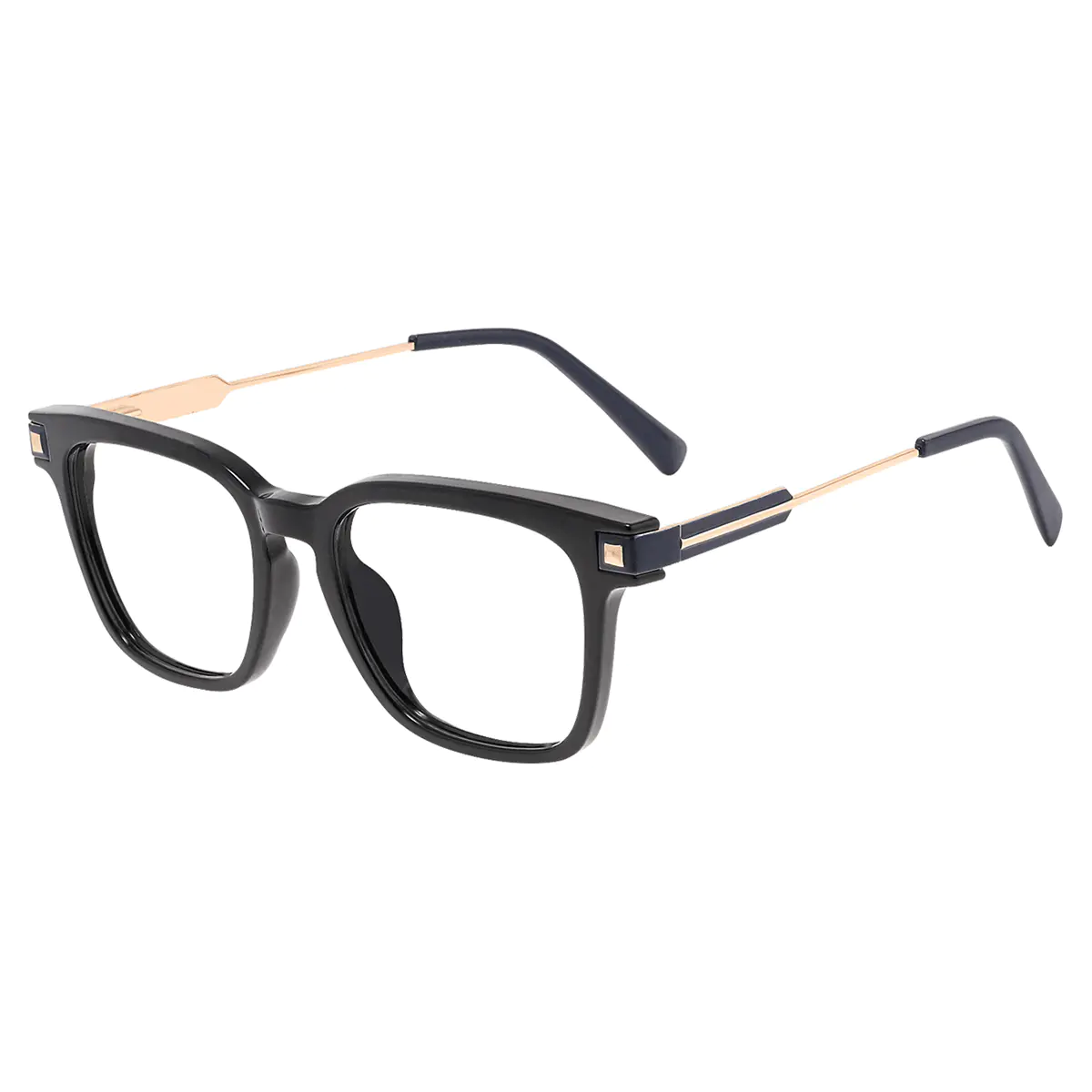 Rectangle Black Eyeglasses