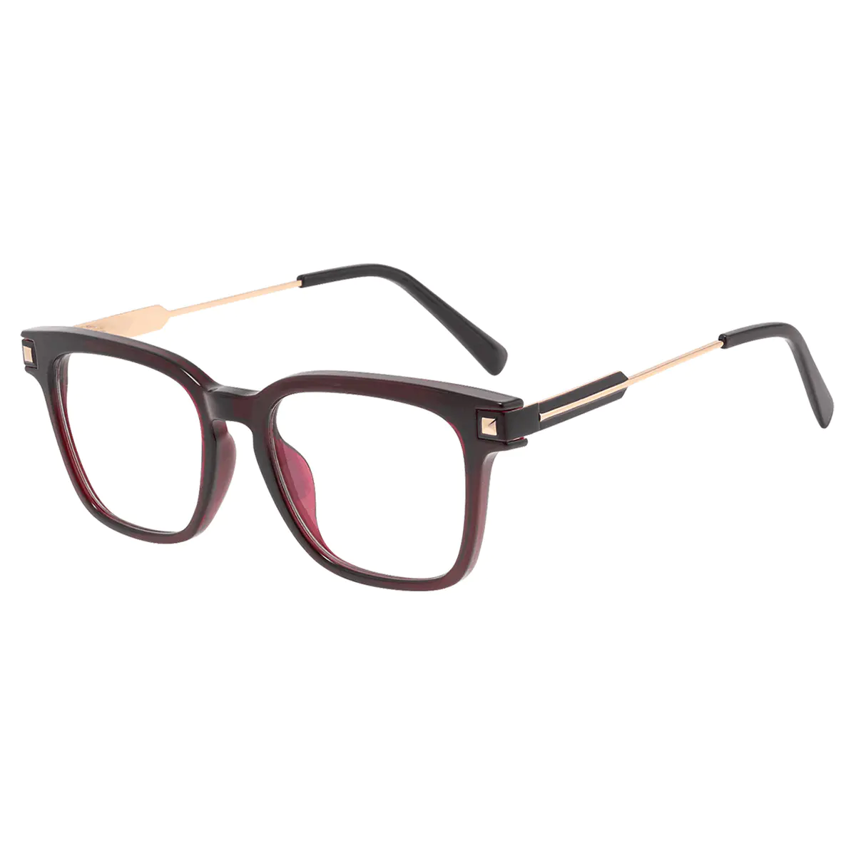 Rectangle Wine Eyeglasses