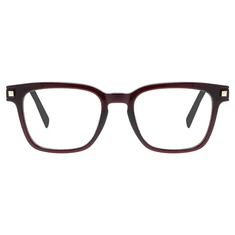 Rectangle Wine Eyeglasses