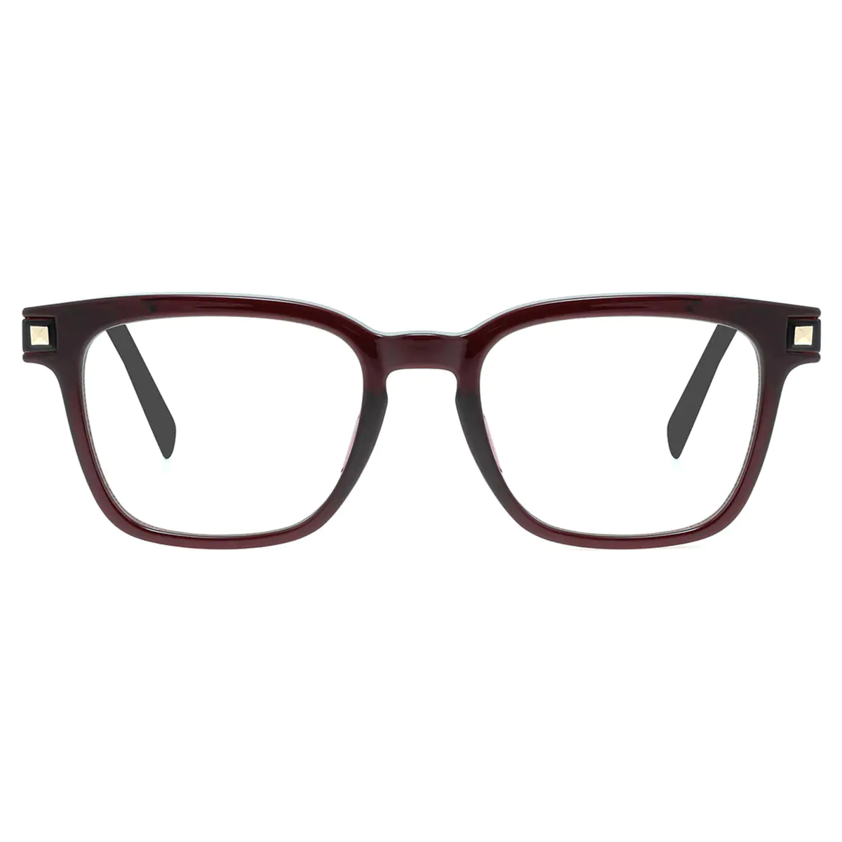 Rectangle Wine Eyeglasses