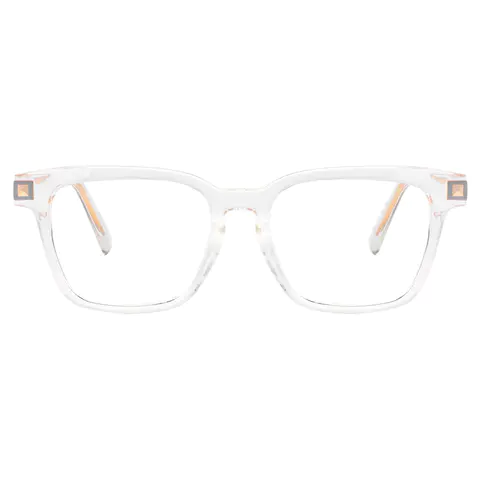 Rectangle Clear Eyeglasses