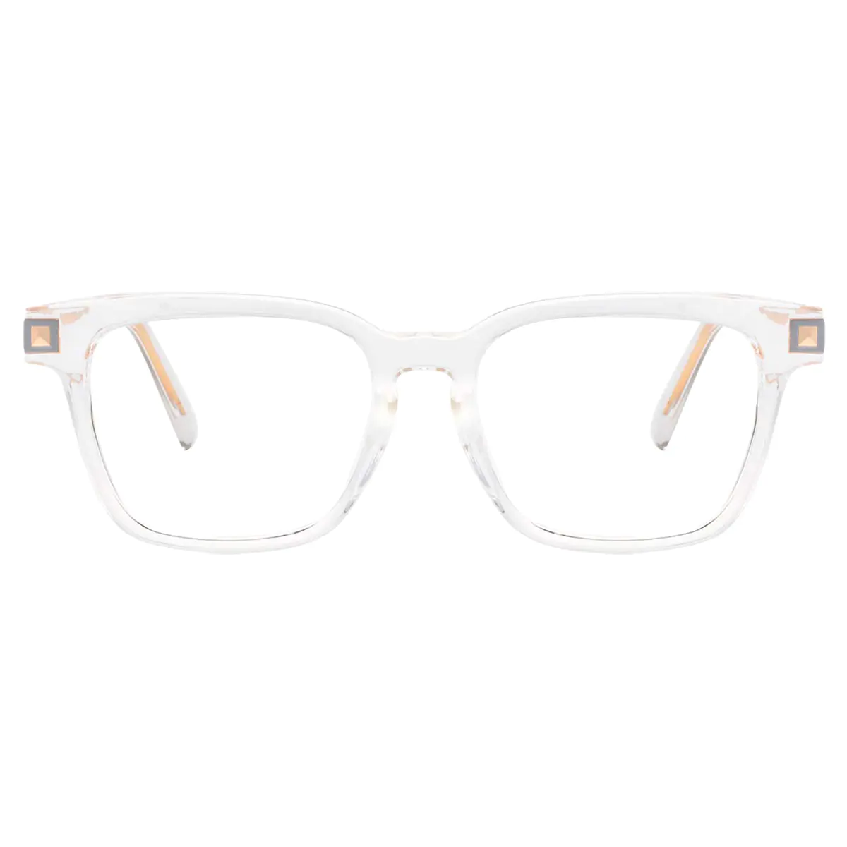 Rectangle Clear Eyeglasses