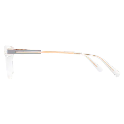 Rectangle Clear Eyeglasses
