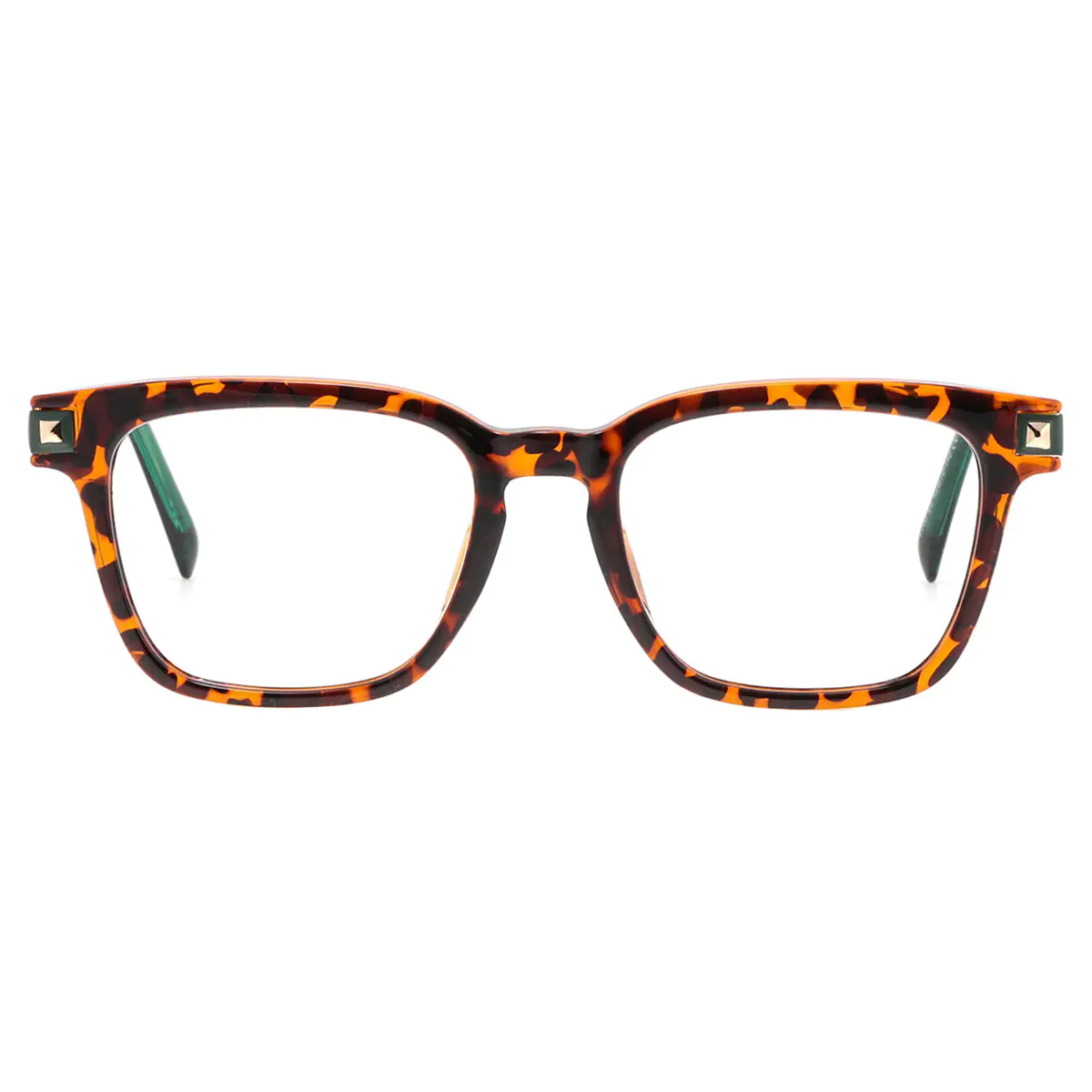 Rectangle Tortoiseshell Eyeglasses