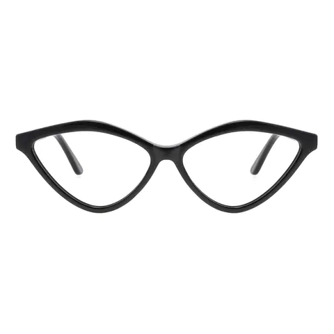 Cat-eye Black Eyeglasses