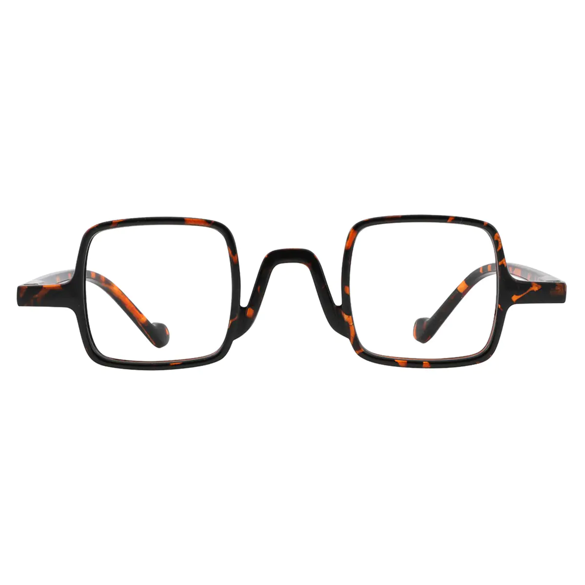 Square Dark Tortoiseshell Reading Glasses