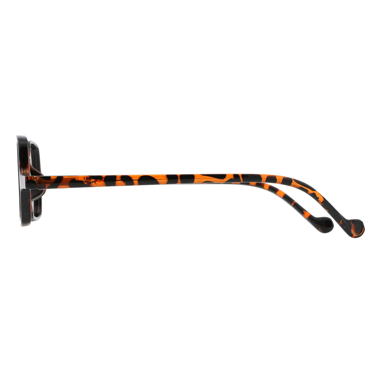 Square Dark Tortoiseshell Reading Glasses