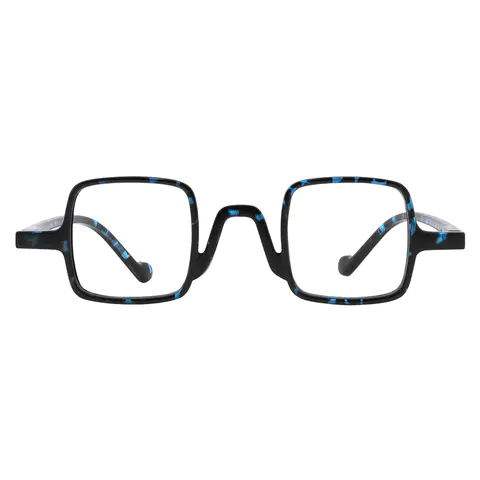 Square Black Reading Glasses