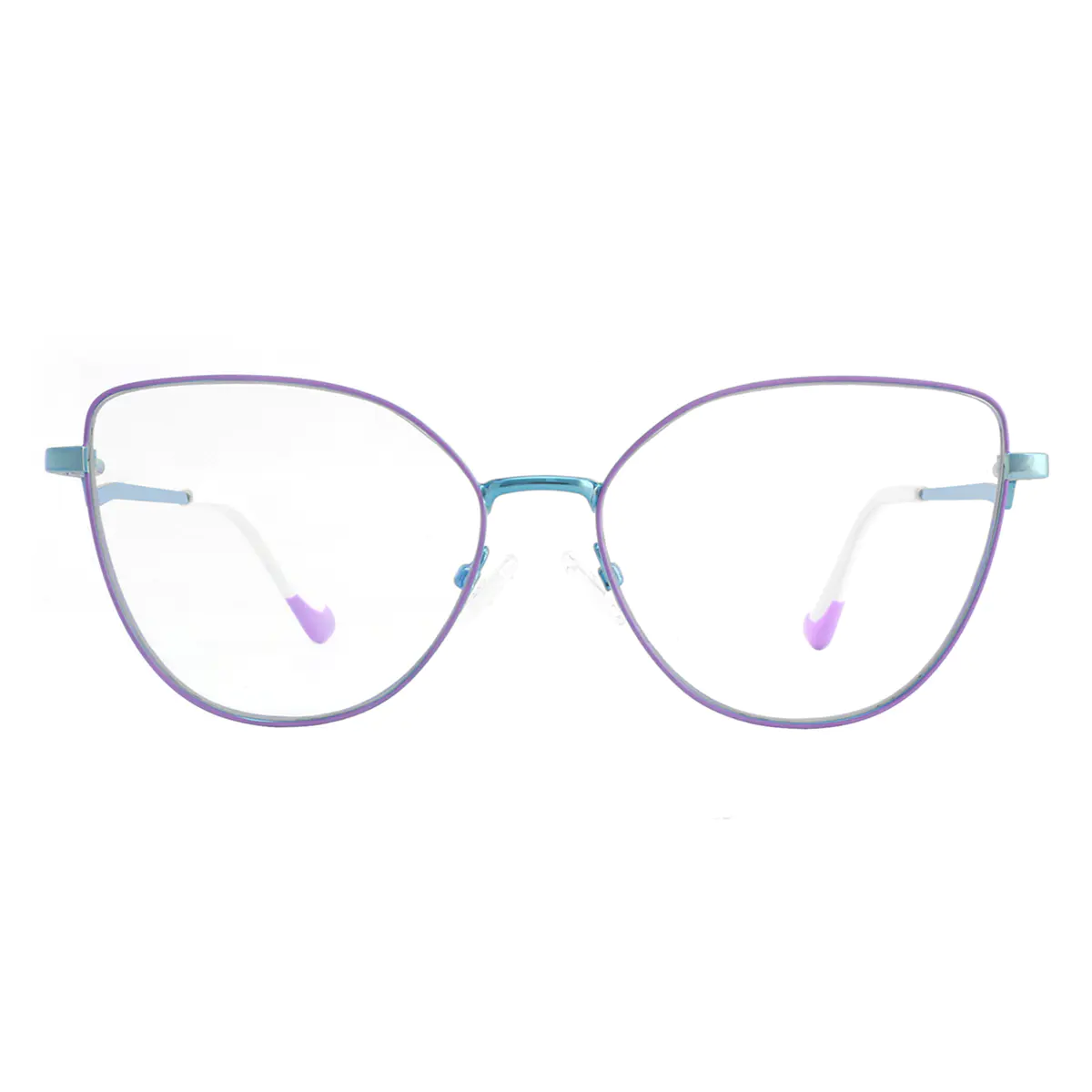 Square Blue Eyeglasses
