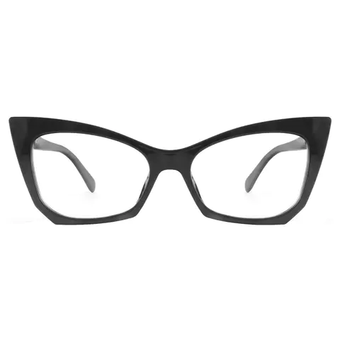 Cat-eye Black Eyeglasses