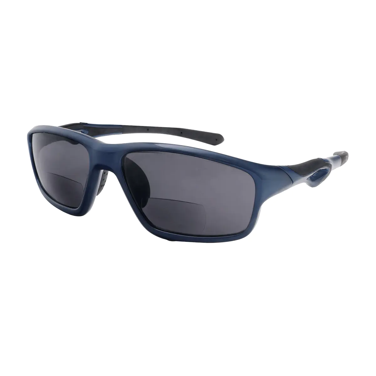 Rectangle Blue Sunglasses