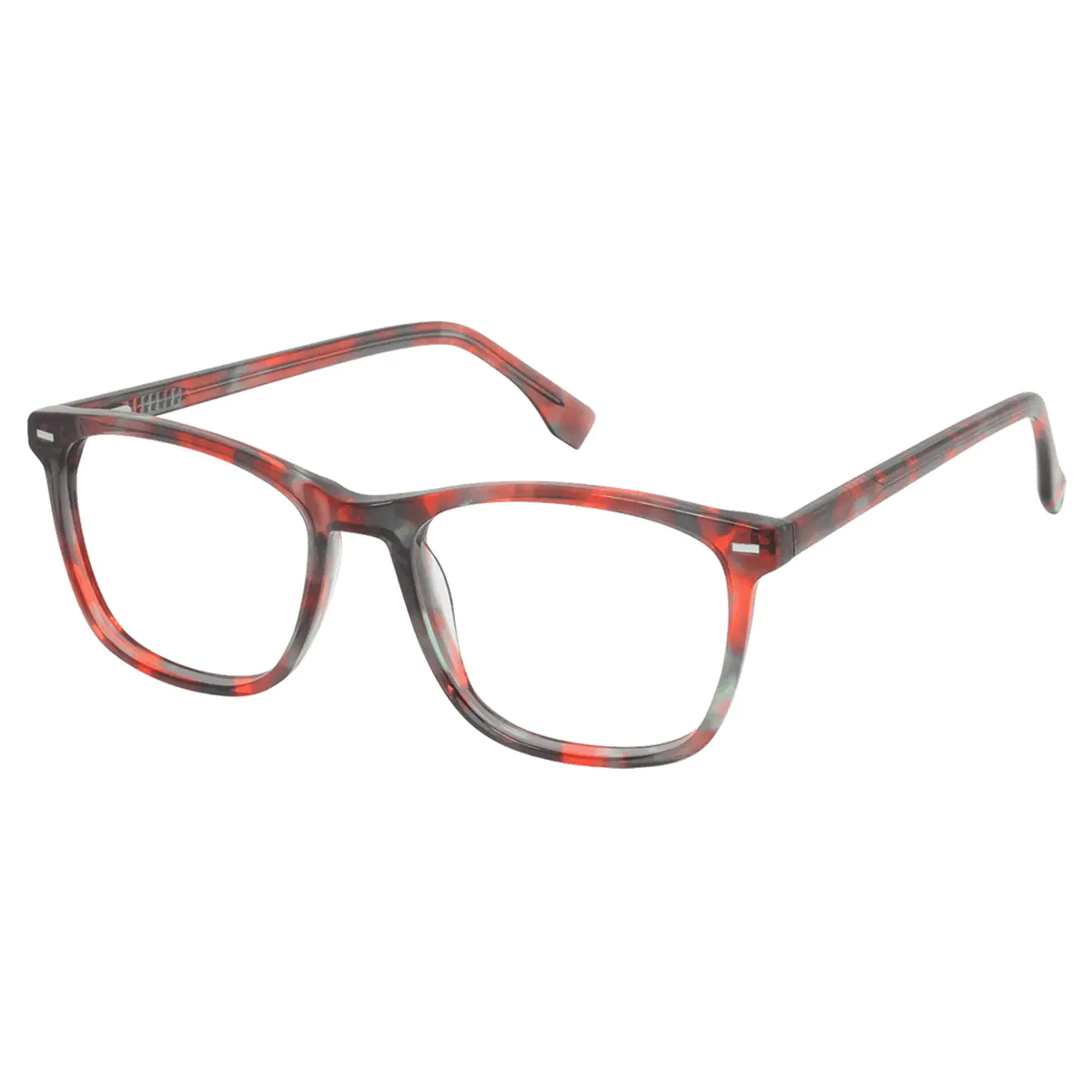 Rectangle Tortoiseshell Eyeglasses