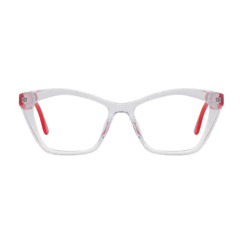 Cat-eye Clear Eyeglasses