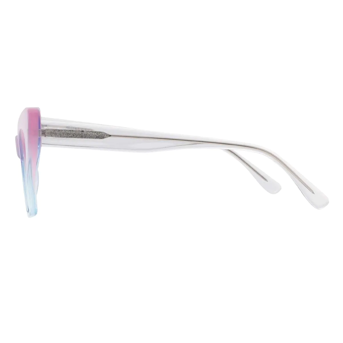 Cat-eye Pink/Blue Eyeglasses