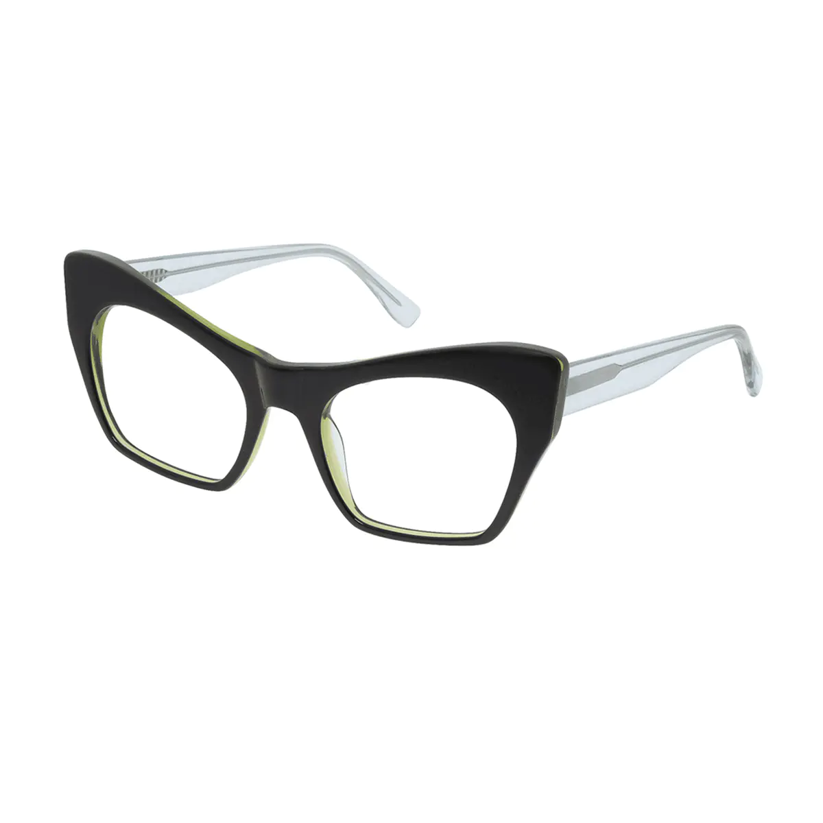 Cat-eye Black Eyeglasses