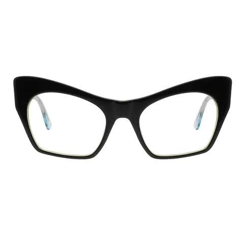 Cat-eye Black Eyeglasses