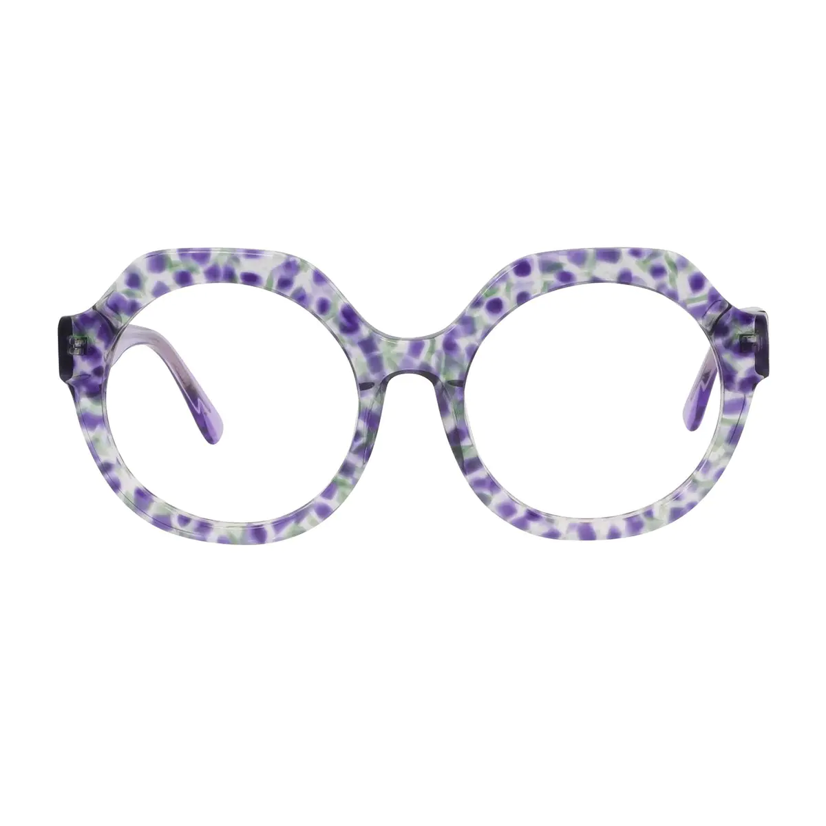 Round Tortoiseshell Eyeglasses