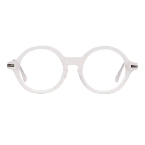 Round Clear Eyeglasses