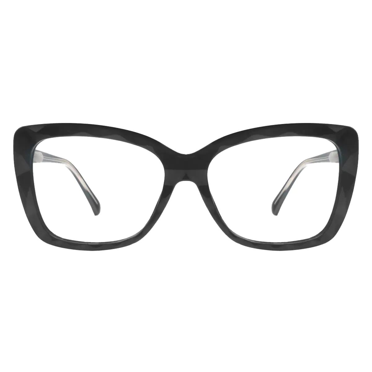 Square Black Eyeglasses