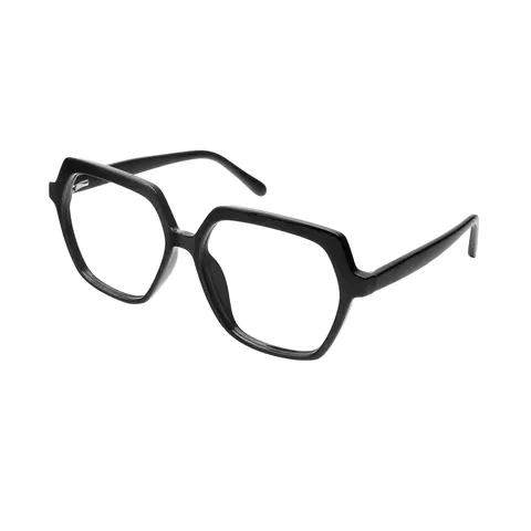 Square Black Eyeglasses