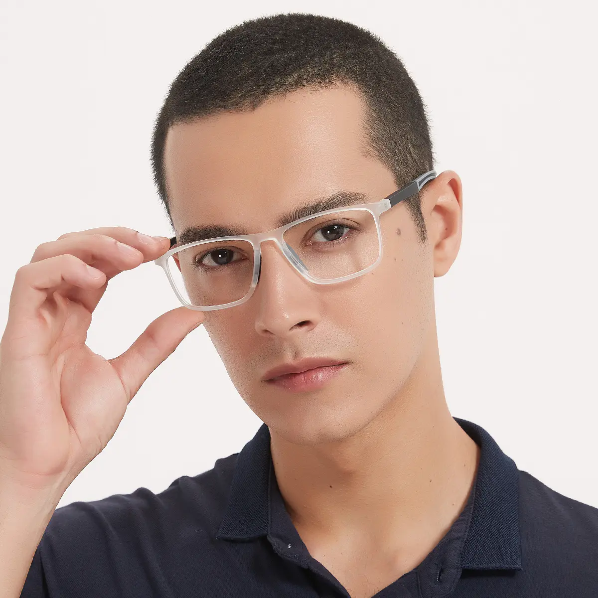 Rectangle Clear Eyeglasses