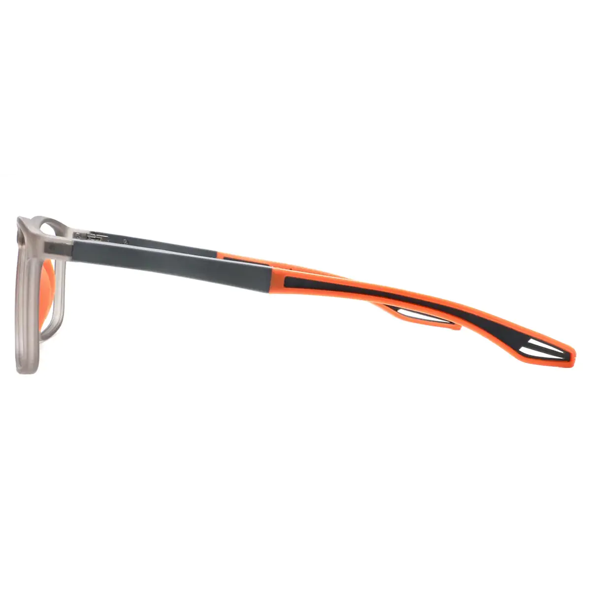 Rectangle Grey Eyeglasses