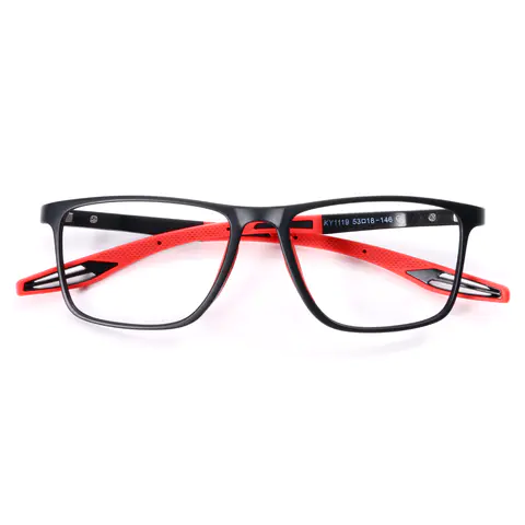 Rectangle Black Eyeglasses