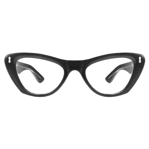 Cat-eye Black Eyeglasses