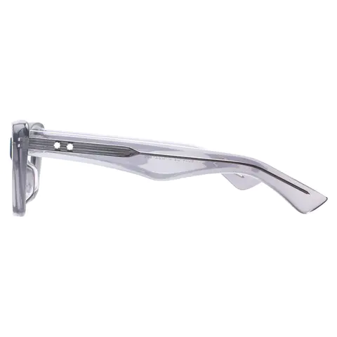 Cat-eye Transparent Gray Eyeglasses