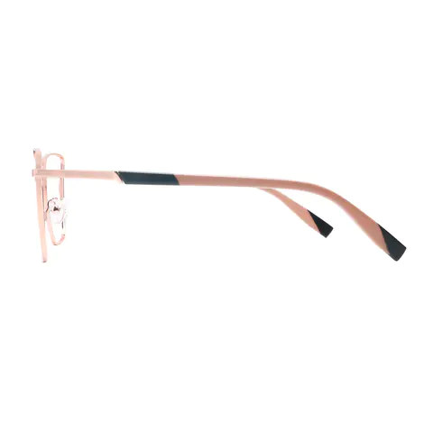 Rectangle Rose Gold Eyeglasses