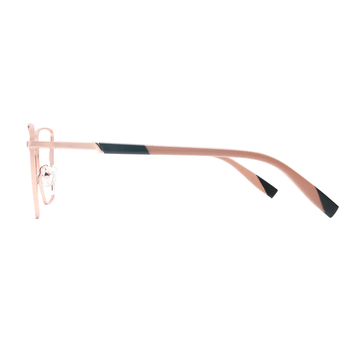 Rectangle Rose Gold Eyeglasses