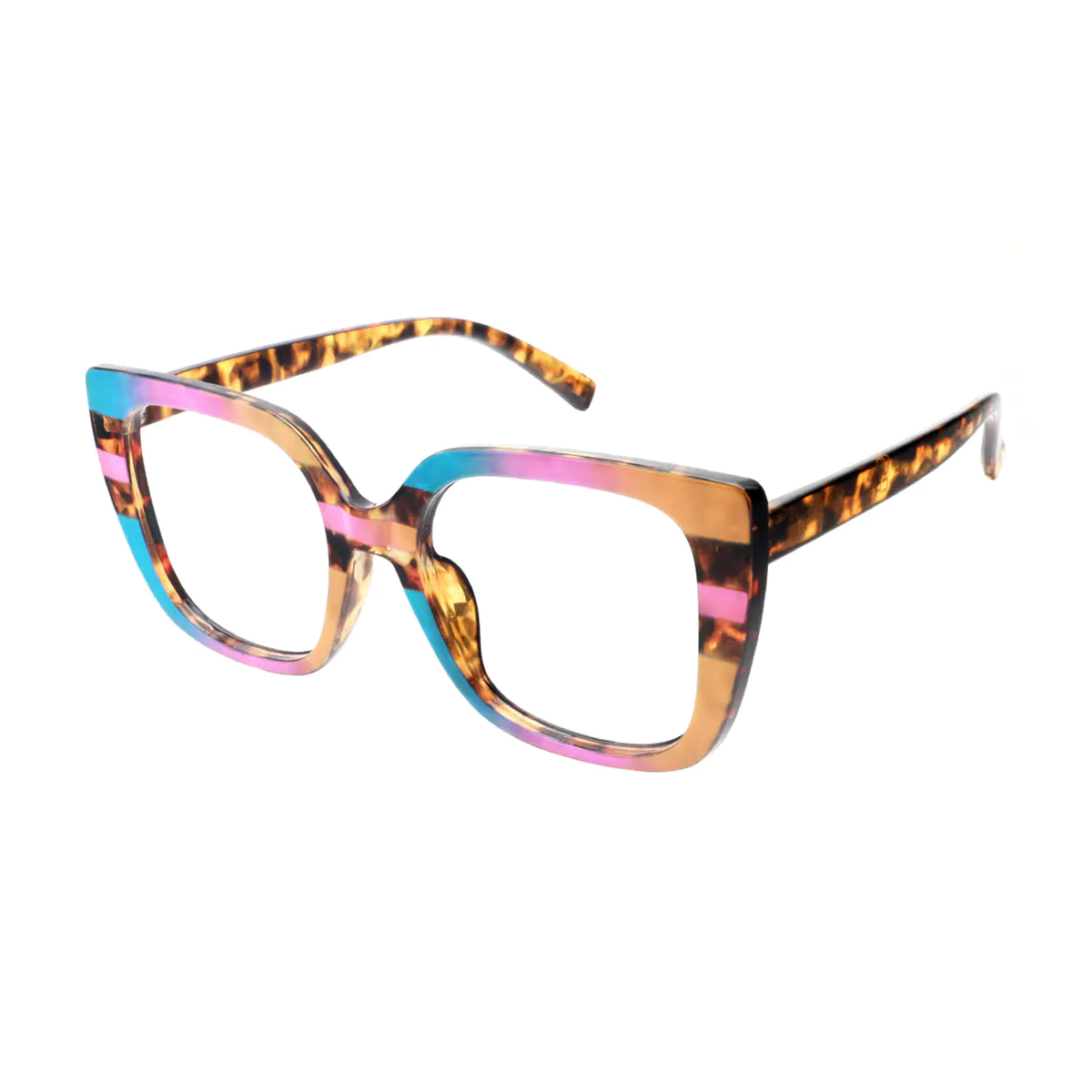Square Multicolor Eyeglasses