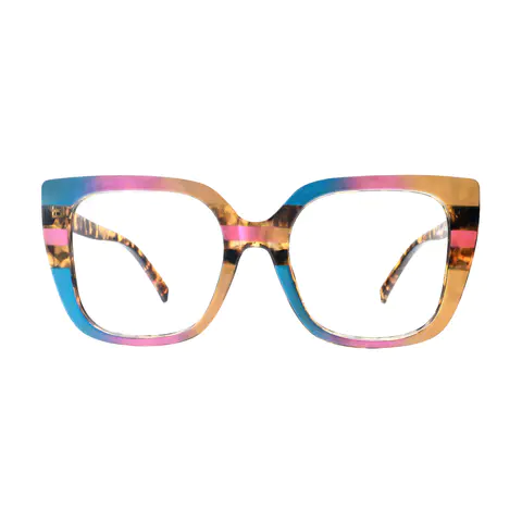 Square Multicolor Eyeglasses