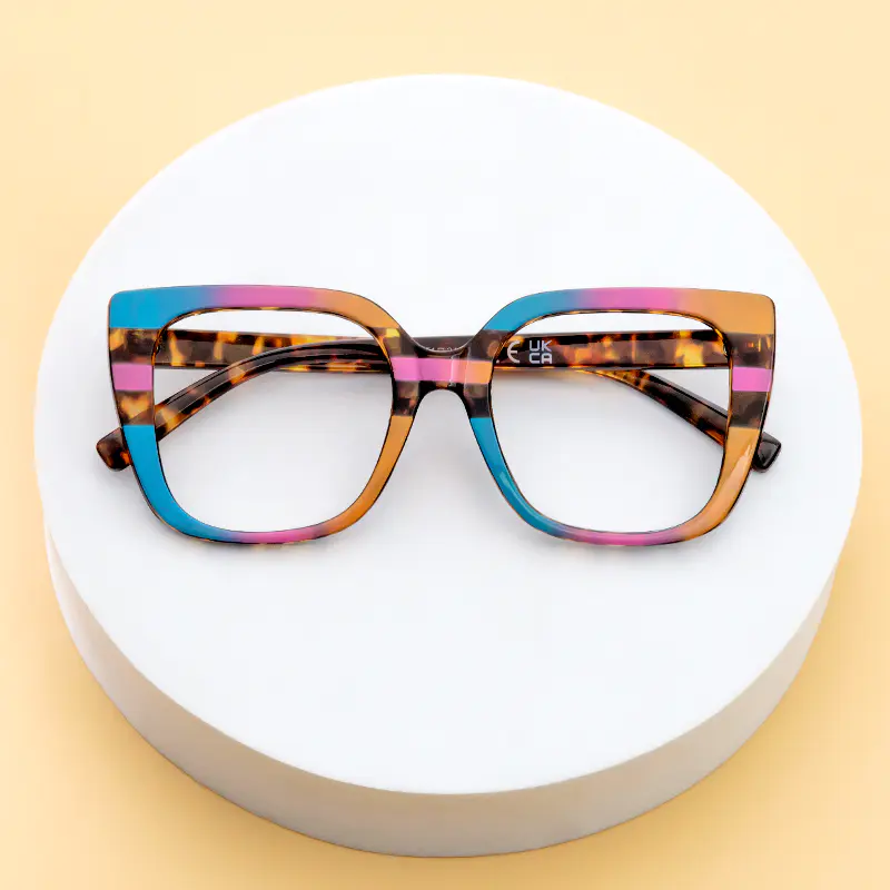 Square Multicolor Eyeglasses