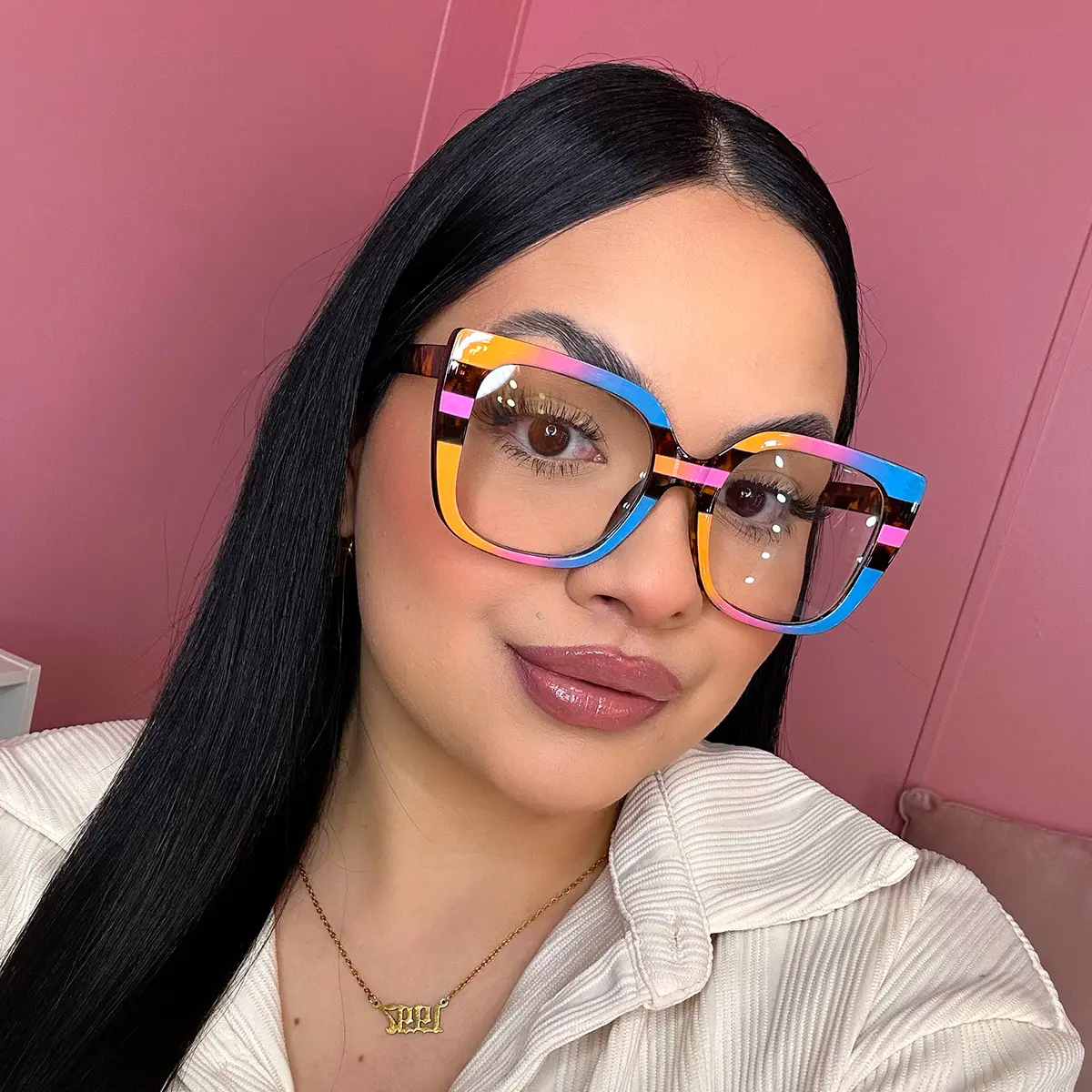 Square Multicolor Eyeglasses