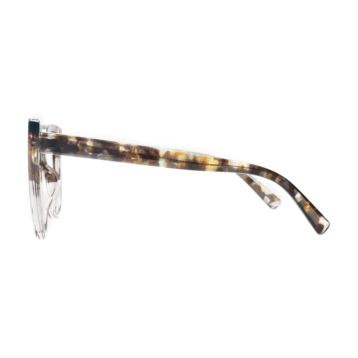 Square Tortoiseshell/Clear Eyeglasses