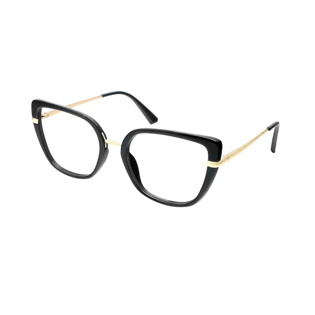 Square Black Eyeglasses