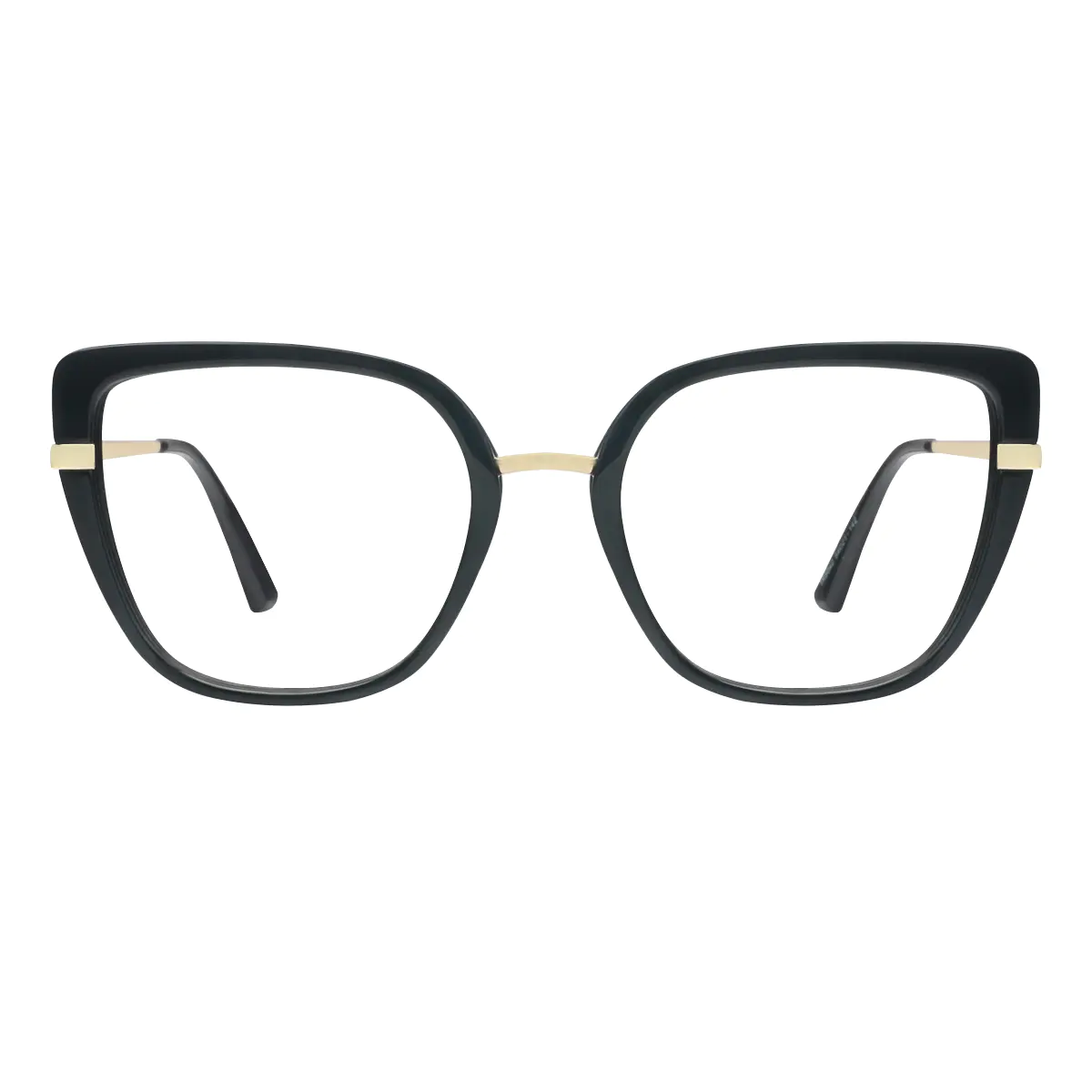 Square Black Eyeglasses