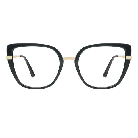 Square Black Eyeglasses