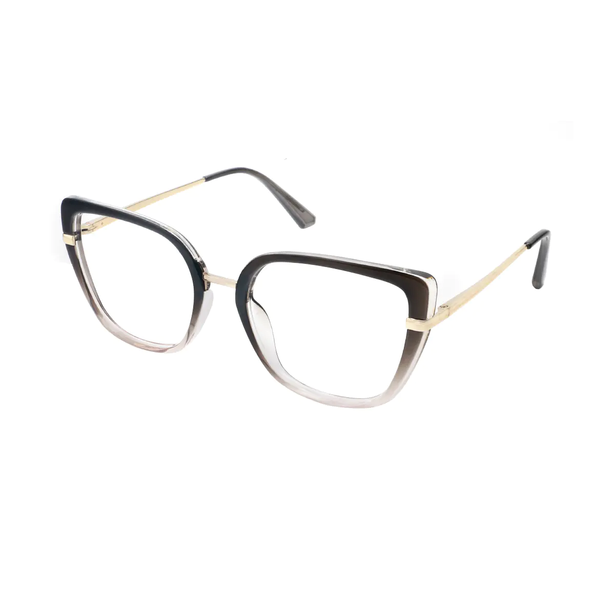 Square Black/Clear Eyeglasses