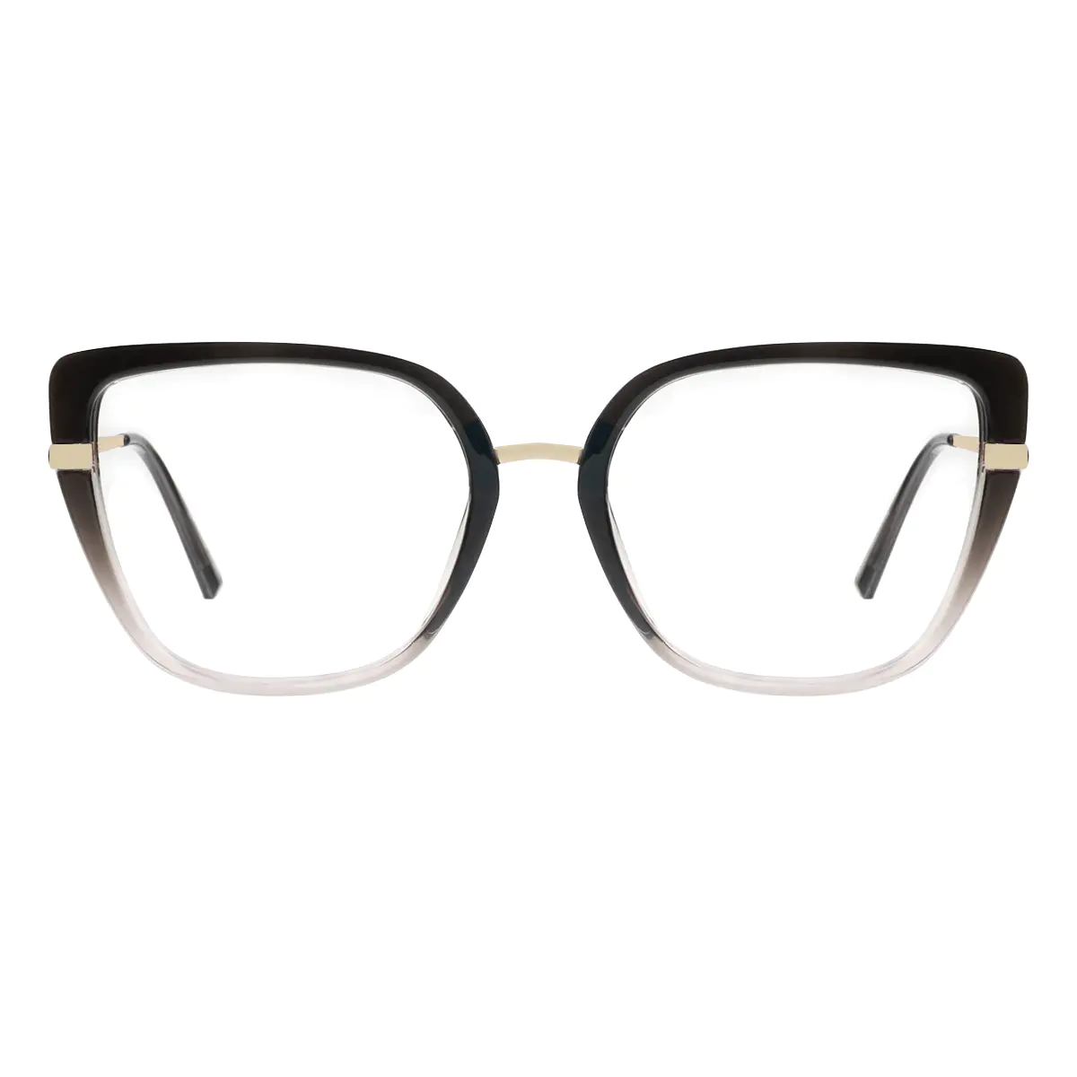 Square Black/Clear Eyeglasses