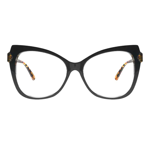 Cat-eye Black Eyeglasses
