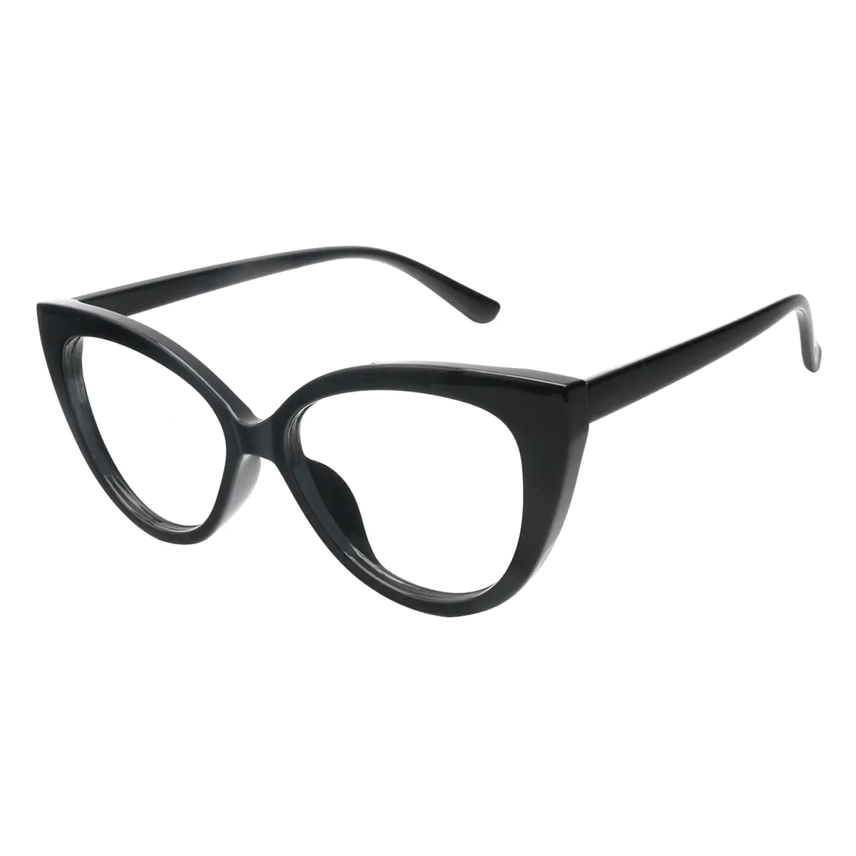 Cat-eye Black Eyeglasses