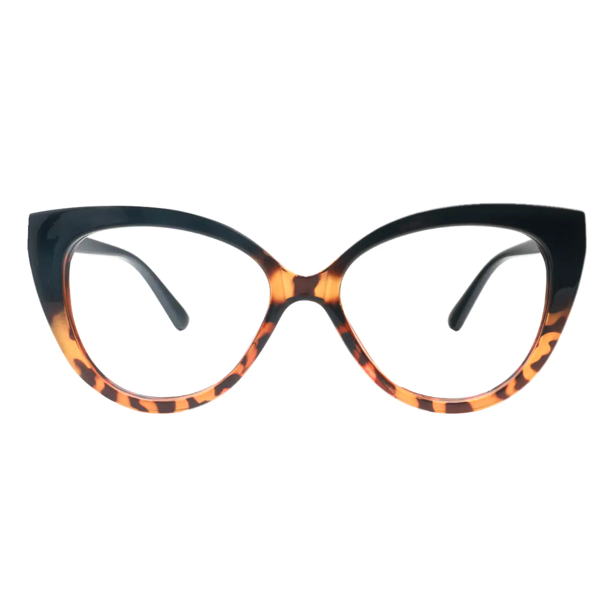 Cat-eye Black/Tortoiseshell Eyeglasses