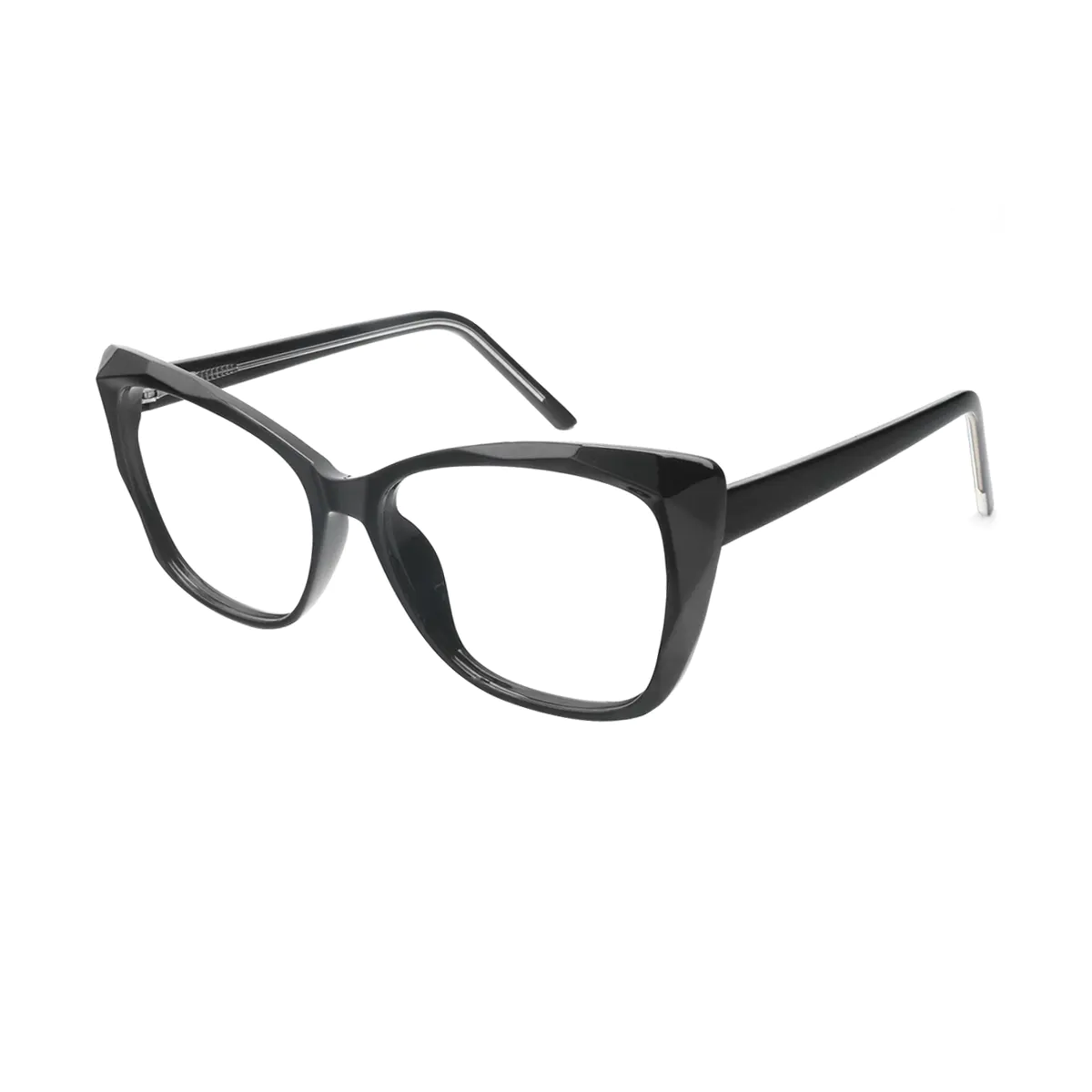 Cat-eye Black Eyeglasses