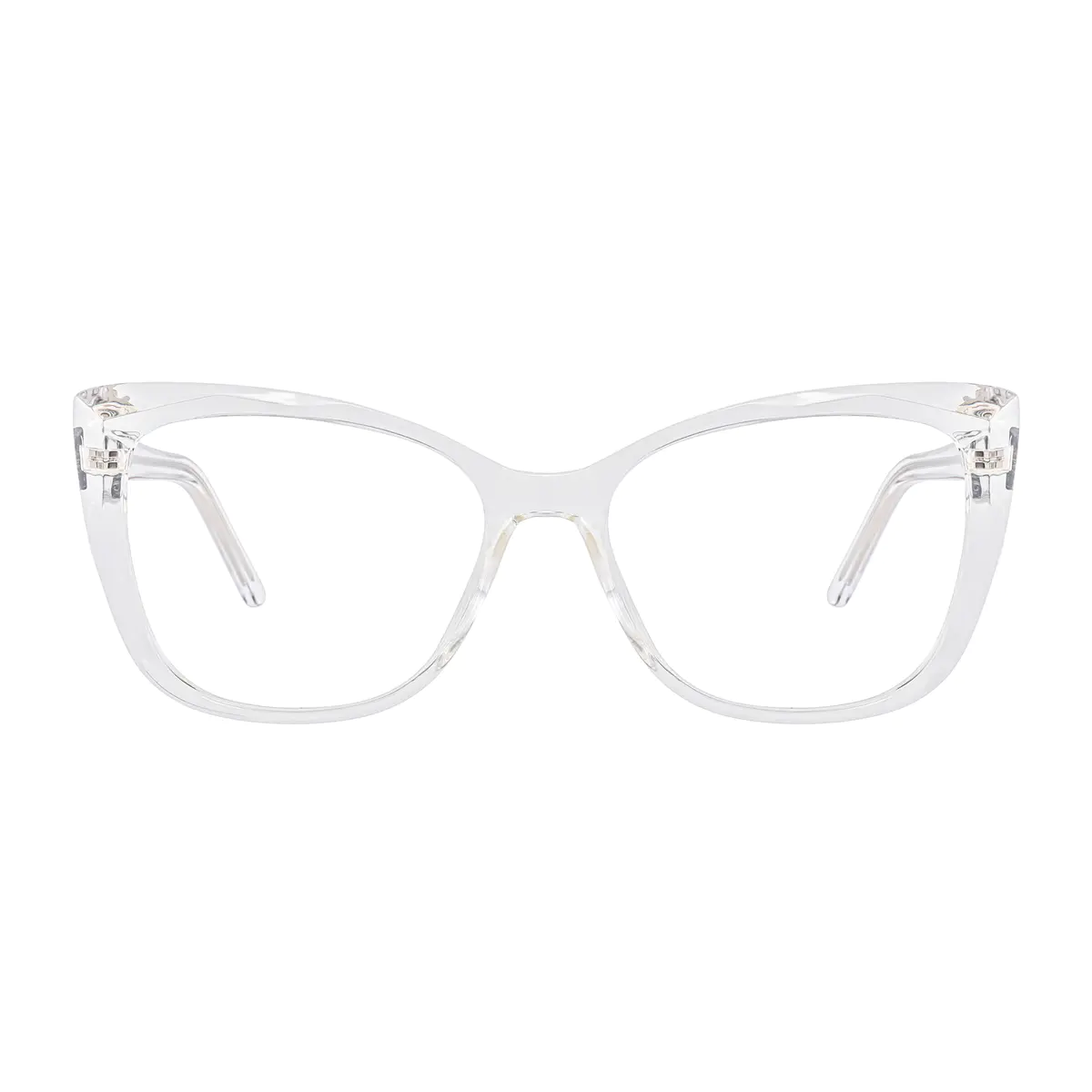 Cat-eye Clear Eyeglasses
