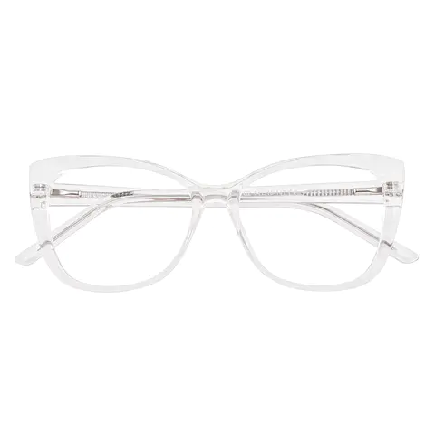 Cat-eye Clear Eyeglasses