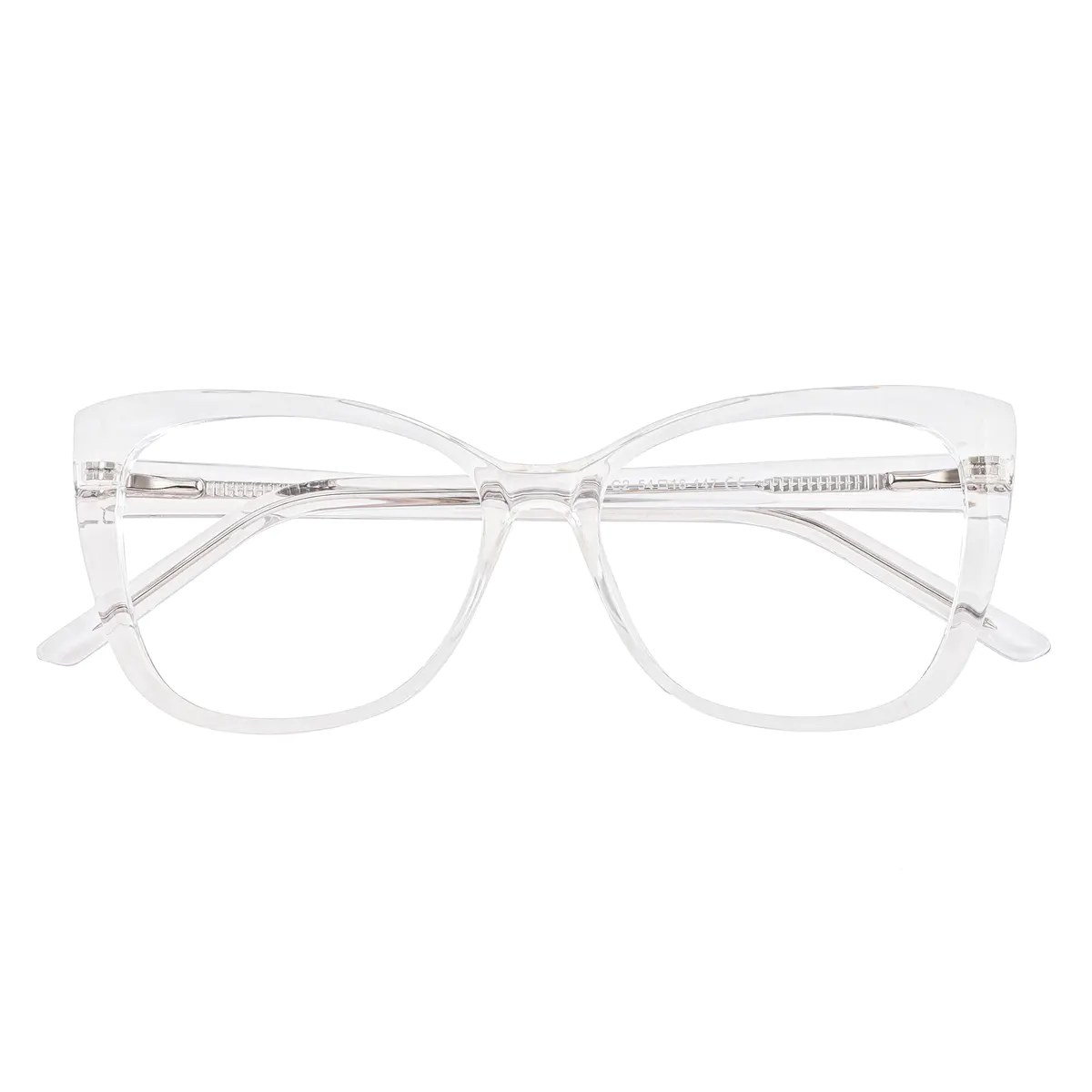 Cat-eye Clear Eyeglasses