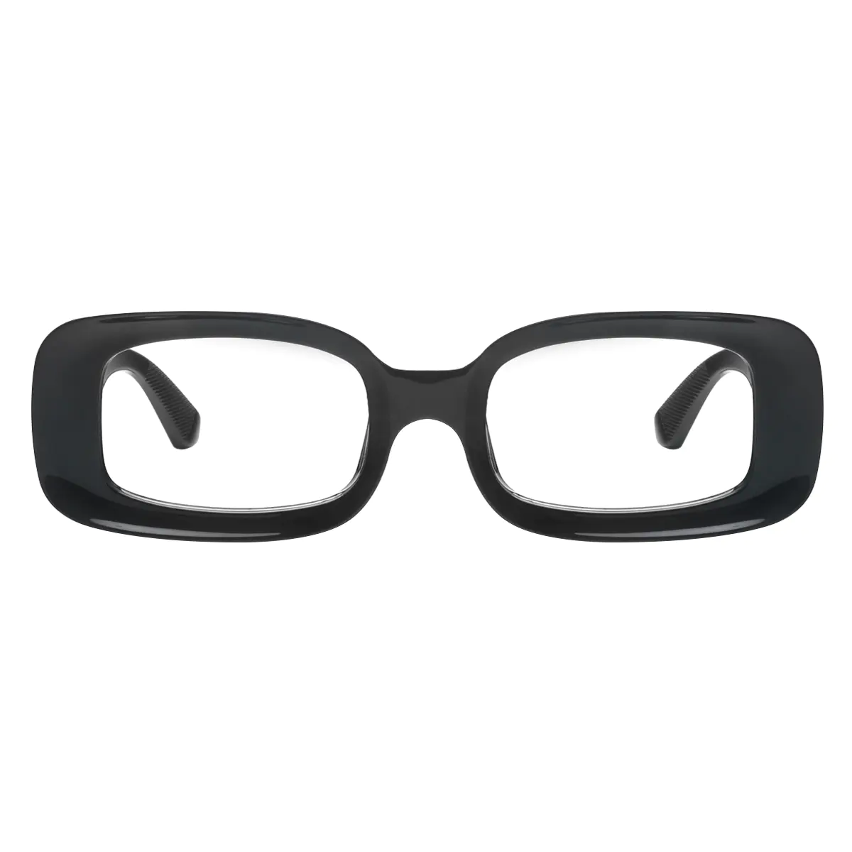 Rectangle Black Eyeglasses