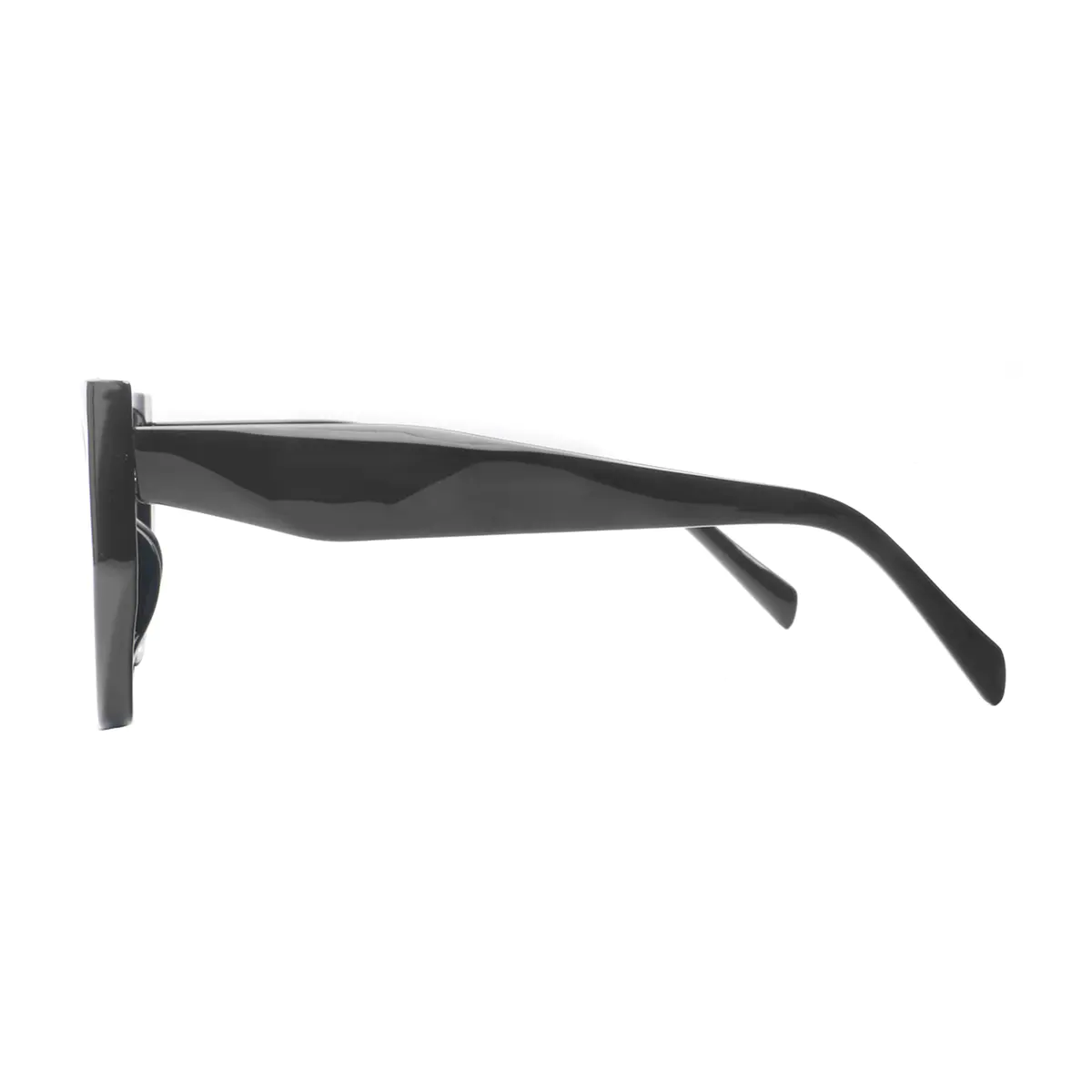 Geometric Black Eyeglasses